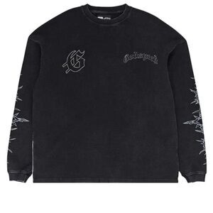 GODSPEED ONCE UPON A TIME LONG SLEEVE THERMAL T-SHIRT BLACK WASH - MULTIPLE AVAI